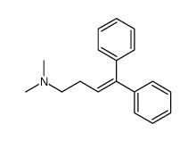 (4,4-diphenyl-but-3-enyl)-dimethyl-amine Structure