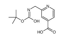 2-(((tert-Butoxycarbonyl)amino)methyl)isonicotinic acid picture