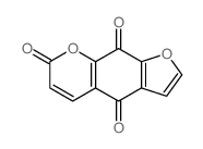 Psoralen quinone结构式