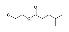 2-chloroethyl 4-methylpentanoate Structure