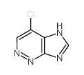 5-chloro-2,3,7,9-tetrazabicyclo[4.3.0]nona-2,4,8,10-tetraene Structure