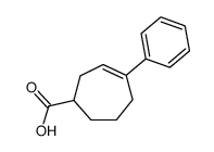 4-Phenylcyclohepten-(3)-carbonsaeure结构式