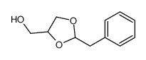 2-苯甲基-1,3-二氧戊环-4-甲醇结构式