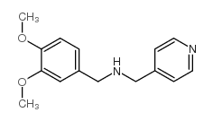 (3,4-Dimethoxybenzyl)pyridin-4-ylmethylamine structure