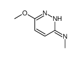 6-methoxy-N-methylpyridazin-3-amine结构式