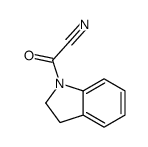 2,3-dihydroindole-1-carbonyl cyanide Structure