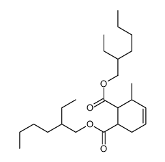 bis(2-ethylhexyl) 3-methylcyclohex-4-ene-1,2-dicarboxylate结构式