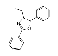 2,5-diphenyl-4-ethyl-Δ2-oxazoline结构式