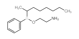 Borinic acid,(1-methylheptyl)phenyl-, 2-aminoethyl ester (6CI,8CI) Structure