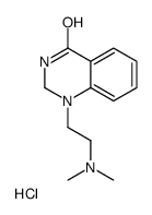 1-[2-(dimethylamino)ethyl]-2,3-dihydroquinazolin-4-one,hydrochloride Structure