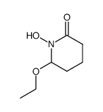 1-hydroxy-6-ethoxy-2-piperidone Structure