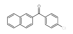 (4-chlorophenyl)-naphthalen-2-yl-methanone结构式