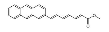 Methyl 7-(2-Anthryl)hepta-2,4,6-trienoate Structure