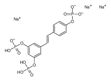 RESVERATROL PHOSPHATE结构式