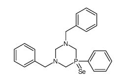 1,3-dibenzyl-5-phenyl-5-selanylidene-1,3,5λ5-diazaphosphinane结构式