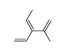 (Z)-2-methyl-3-vinylpenta-1,3-diene Structure