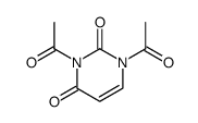 N,N'-diacetyluracil Structure