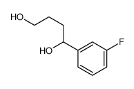 1-(3-fluorophenyl)butane-1,4-diol结构式