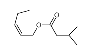 cis-3-hexenylisovalerate结构式