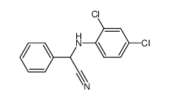 (2,4-Dichloro-phenylamino)-phenyl-acetonitrile结构式