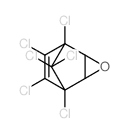 1,2,3,4,7,7-hexachloro-5,6-epoxy-norborn-2-ene Structure