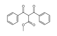 2,2-Dibenzoylessigsaeure-methylester Structure