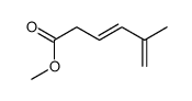 methyl 5-methylhexa-3,5-dienoate结构式