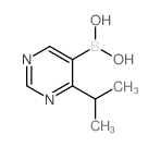 4-异丙基嘧啶-5-硼酸结构式