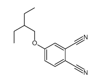 4-(2-ethylbutoxy)benzene-1,2-dicarbonitrile结构式