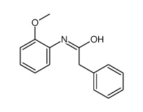 N-(2-methoxyphenyl)-2-phenylacetamide结构式