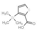 3-三甲基硅烷噻吩-2-羧酸结构式