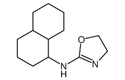 N-decalin-1-yl-4,5-dihydro-1,3-oxazol-2-amine结构式