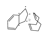 1,5-Cyclooctadiene(η5-indenyl)iridium(I) structure