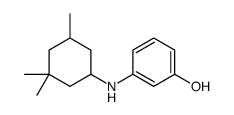 3-[(3,3,5-trimethylcyclohexyl)amino]phenol Structure