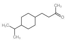 2-Butanone,4-[4-(1-methylethyl)cyclohexyl]- Structure