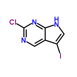 2-Chloro-5-iodo-7H-pyrrolo[2,3-d]pyrimidine picture