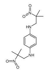 1-N,4-N-bis(2-methyl-2-nitropropyl)benzene-1,4-diamine Structure