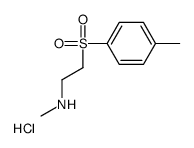 METHYL-[2-(4-METHYLPHENYLSULFONYL)ETHYL]AMINE HCL Structure