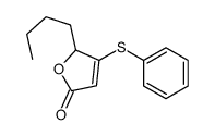 2-butyl-3-phenylsulfanyl-2H-furan-5-one结构式