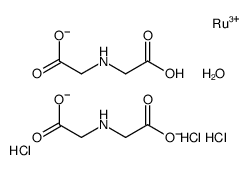 iminodiacetic acid-ruthenium (III) complex结构式