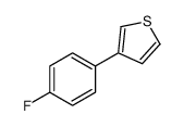 3-(4-FLUORO-PHENYL)-THIOPHENE结构式