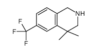 4,4-dimethyl-6-(trifluoromethyl)-1,2,3,4-tetrahydroisoquinoline picture