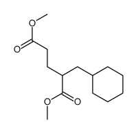 dimethyl 2-(cyclohexylmethyl)pentanedioate结构式