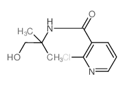 2-Chloro-N-(2-hydroxy-1,1-dimethylethyl)-nicotinamide Structure