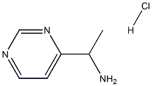 1-(pyrimidin-4-yl)ethanamine hydrochloride Structure