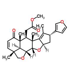 28-去氧代印苦楝内酯结构式