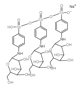 stibamineglucoside Structure