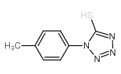 1-P-TOLYL-1H-TETRAZOLE-5-THIOL structure