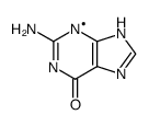 guanine radical Structure