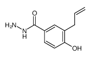 3-allyl-4-hydroxybenzohydrazide Structure